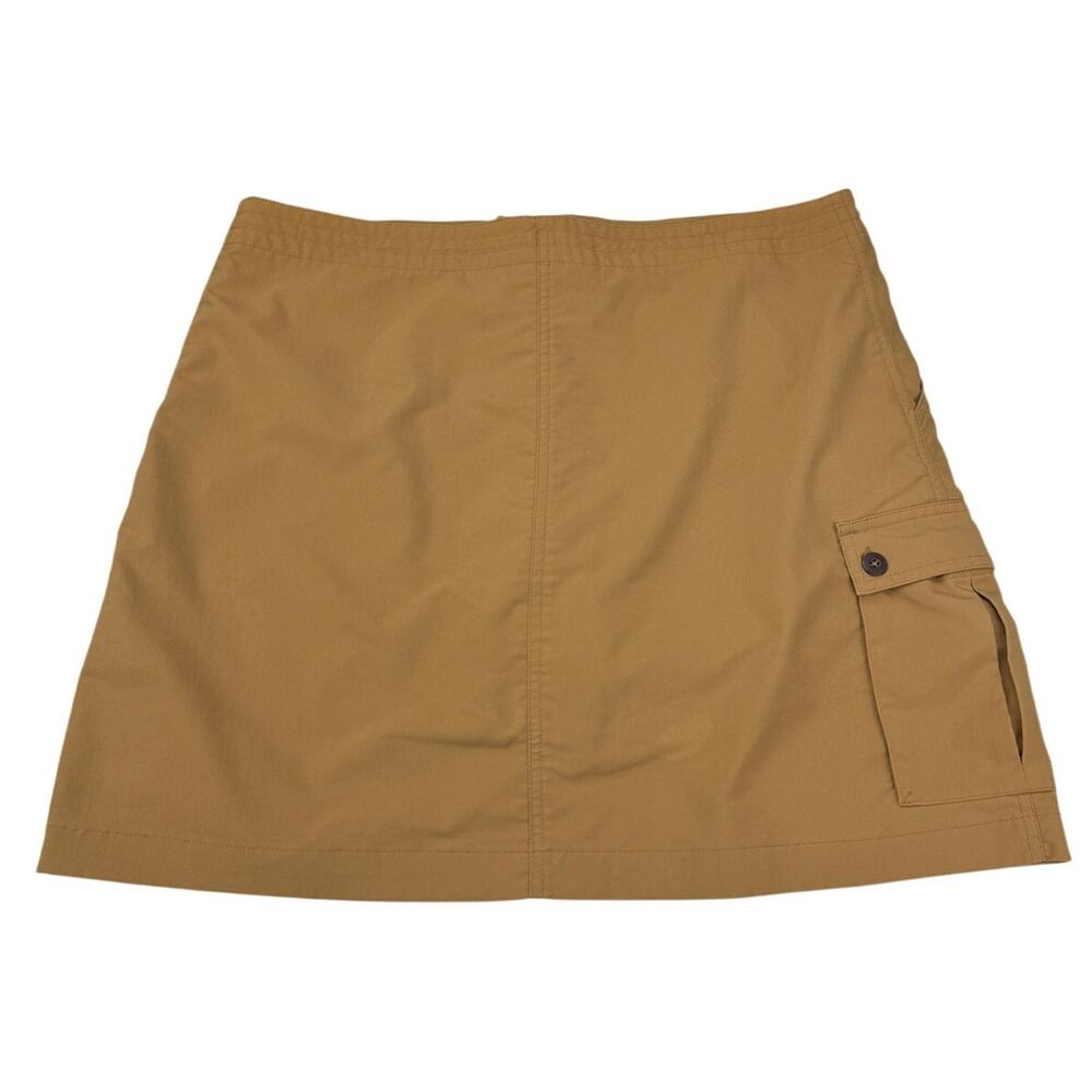 PATAGONIA Women's Inter-Continental Hideaway Skirt Skort Size 10 Camel - Picture 5 of 5